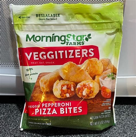 Morningstar Farms Veggitizers Pizza Bites Pepperoni Reviews Abillion