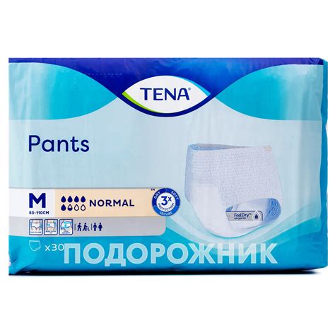 Трусики для дорослих Тена Пантс Нормал М (Tena Pants Normal Medium), 30 ...