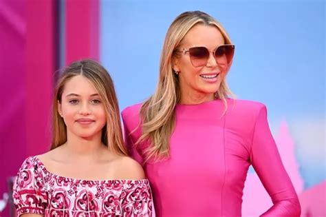 Amanda Holden 52 Flaunts Incredible Figure In Blue Bikini As She