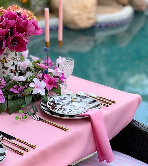 Tips To Design A Stunning Pink Tablescape Like A Pro Rb Italia Blog