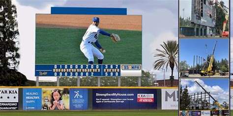 Quakes And City Of Rancho Cucamonga Announce New Ballpark Videoboard