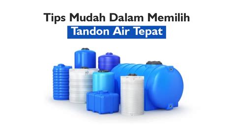 Rekomendasi Tandon Air Anti Lumut Terbaik Tangki Air