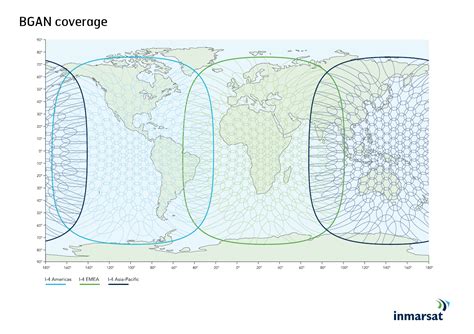 Satdata – зона покрытия спутниковой связи Inmarsat BGAN