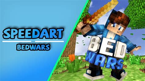 Speedart Minecraft Bedwars Thumbnail 2k Youtube