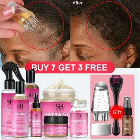 100 Batana Oil Hair Growth Set African Anti Hair Loss Hair Growth Buy