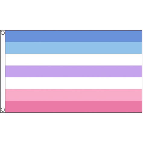 Bigender Pride Flag 5ft X 3ft Premium Uk