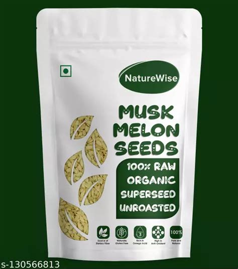 NatureWise Raw MuskMelon Seeds High Protein Healthy Seeds For Weight