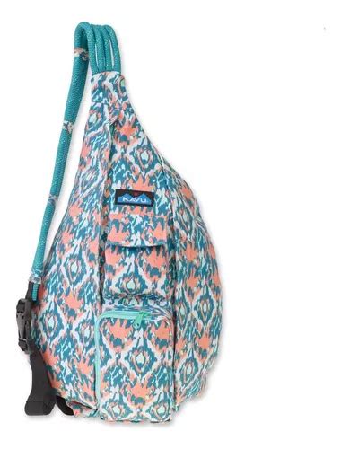 Mochila Bandolera Kavu Ajustable Diseno Mandala Cuotas Sin Inter S