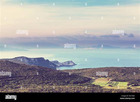 Cape Of Doukato Lefkada Island Greece Stock Photo Alamy