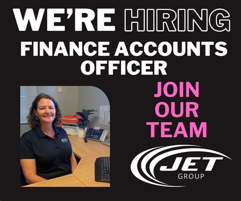 jet group  linkedin   seeking  finance accounts officer