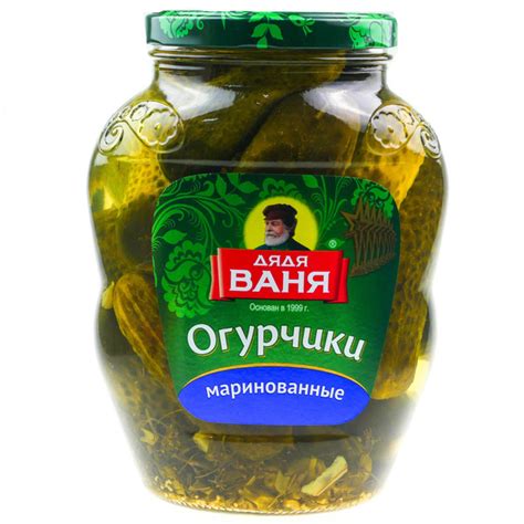 Огурцы маринованные Дядя Ваня 1,8 л купить на OZON по низкой цене ...