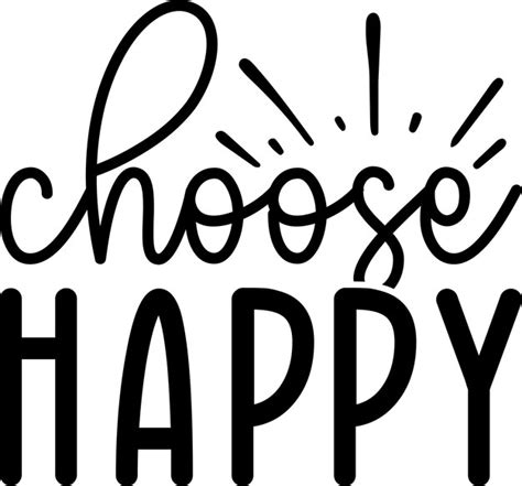 Premium Vector Choose Happy