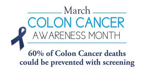 Colon Cancer Awareness Month