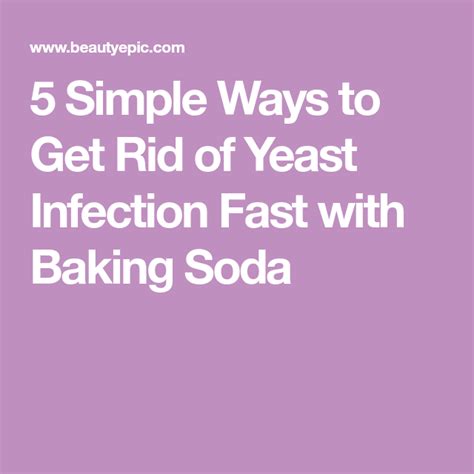 How To Use Baking Soda For Yeast Infection Yeast Infection Baking