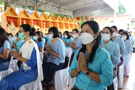 จังหวัดชลบุรีจัดพิธีทำบุญและฟังเทศน์บทพระธรรมเทศนาเฉลิมพระธรรมบารมีใน