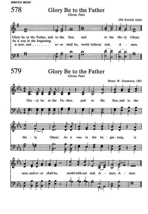 The Presbyterian Hymnal Hymns Psalms And Spiritual Songs Glory