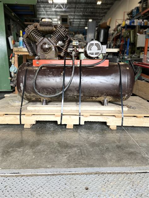 Used 5 Hp Piston Compressor Coast Machinery Group