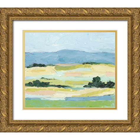 Harper Ethan X Gold Ornate Wood Framed With Double Matting Museum