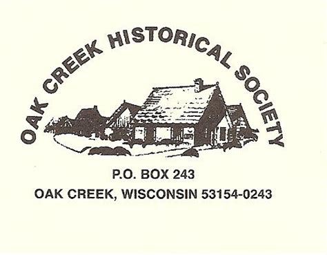 The Oak Creek Historical Society Home Page