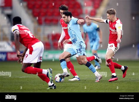 Coventry Citys Matty James In Action During The Sky Bet Championship