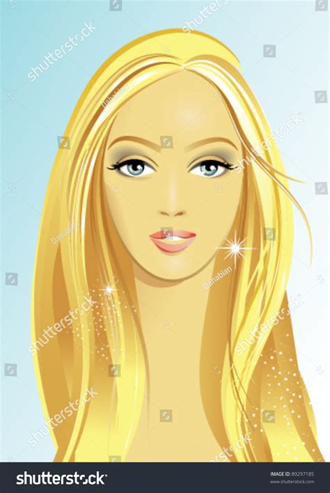 Beautiful Woman Face Stock Vector Royalty Free 89297185 Shutterstock