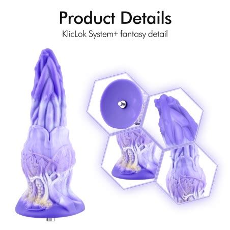 Hismith Cm H Plant Silicone Fantasy Dildo With Tapered Head