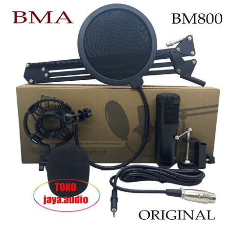 Mic Studio Microphone Live Boardcast Microphone Bma Bm800 Bm 800