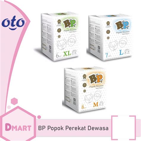 Jual Bulk Pack Popok Dewasa Perekat M8 L7 XL6 BP Adult Diapers