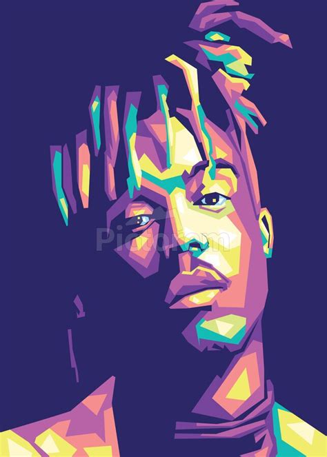 Juice Wrld Wpap By Saidi Say Wall Art