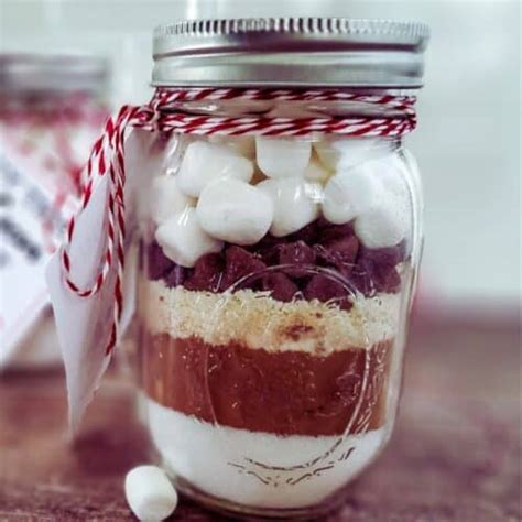 Hot Cocoa In A Jar Gift Idea DIY And Fun