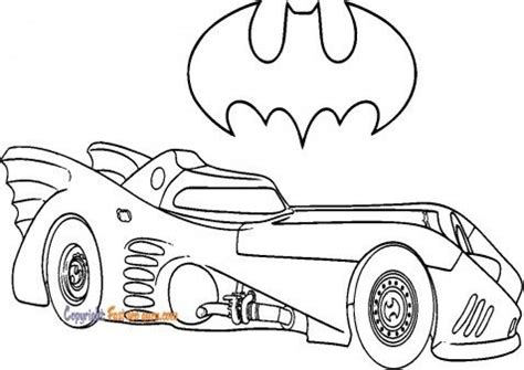 batman car coloring pages to print free for kids.Kids coloring pages ...