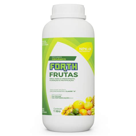 Fertilizante Adubo Forth Frutas L Quido Concentrado Litro Submarino