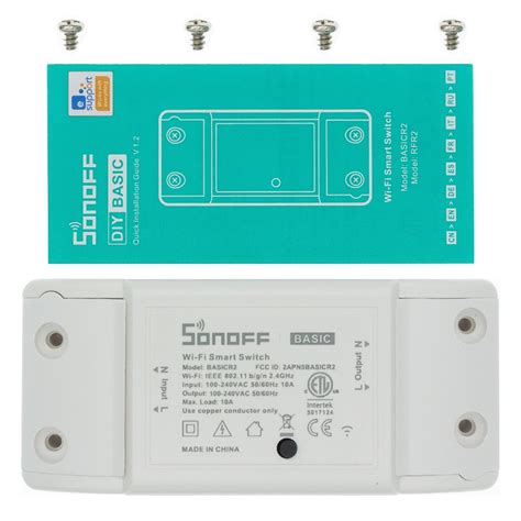 Sonoff Basic R2 Wifi DIY Smart Wireless Control Remoto Interruptor