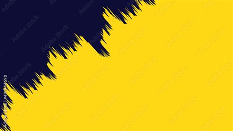 Black And Yellow Grunge Modern Thumbnail Background Stock Vector