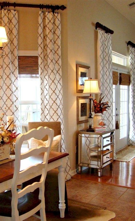 Adorable 85 Best Modern Farmhouse Living Room Curtains Decor Ideas