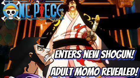 First Speech As Shogun Momo S Adult Form Revealed Op Ep 1078 Reaction Youtube