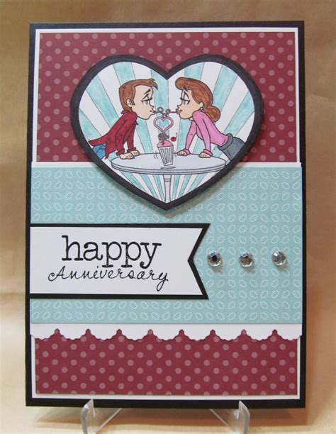 Savvy Handmade Cards: Handmade Anniversary Card