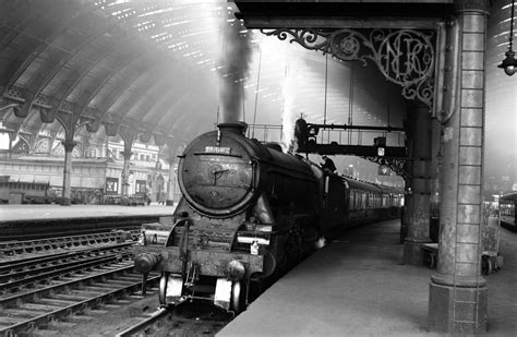 Old Train Station With Train