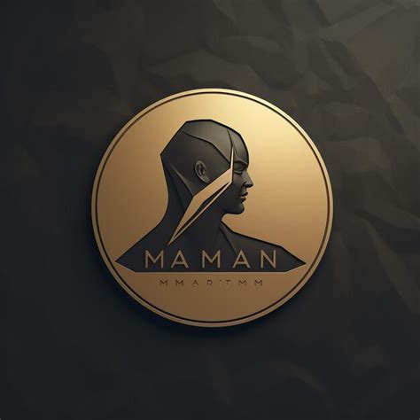 Premium Vector Bronze Mmm Minimal Logo Design