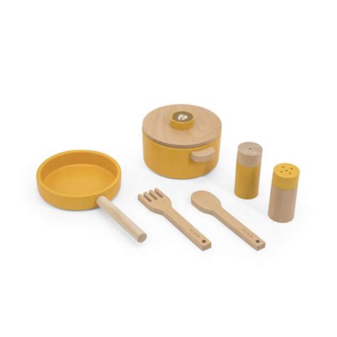 Set Ustensiles De Cuisine En Bois Lion Personnalisable Trixie