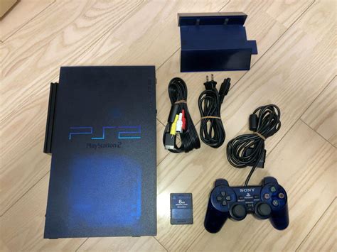 豪華で新しい 美品 PS2 本体 SCPH 50000 MB NH ミッドナイトブルー asakusa sub jp