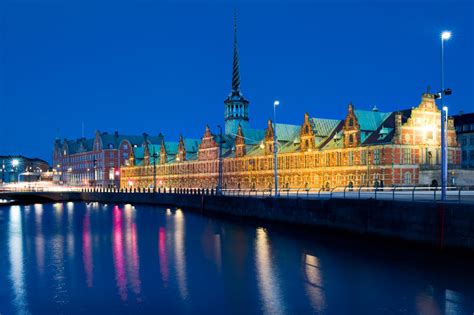 Costruzione Di Borsa Valori Di Borsen A Copenhaghen Danimarca
