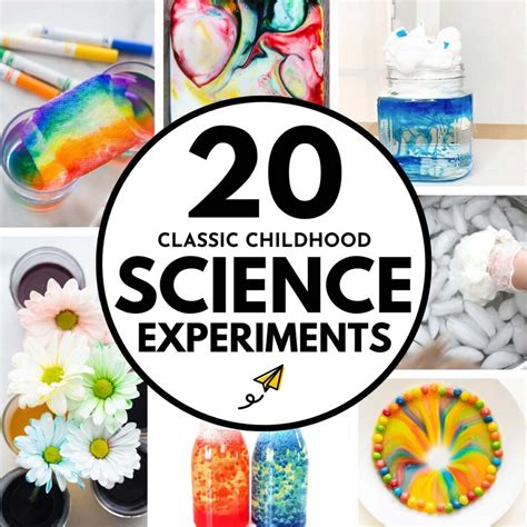 Classic Science Experiments for Kids - Busy Toddler