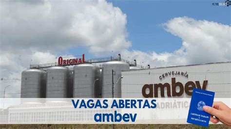 Ambev Abre Novas Vagas De Emprego Em Todo O Brasil Oportunidades