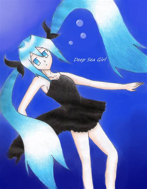 Hatsune Miku Deep Sea Girl By Marie Hoshiniwa On Deviantart