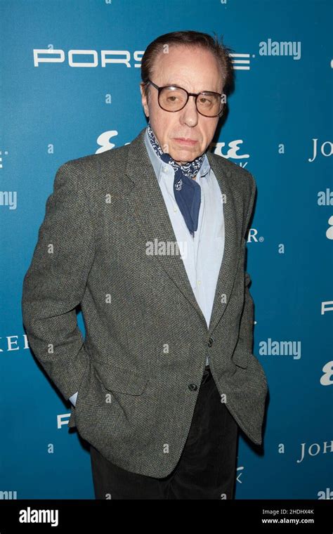 File Photo Peter Bogdanovich Has Passed Away New York Ny