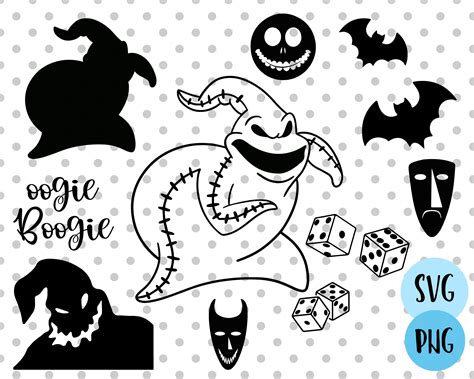 Pcs Oogie Boogie Svg Zero Svg Jack Svg Lock Shock Barrel Etsy