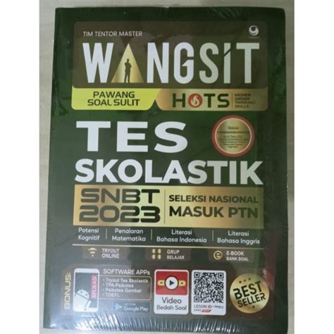 Jual Buku WANGSIT TES SKOLASTIK SNBT 2023 Shopee Indonesia