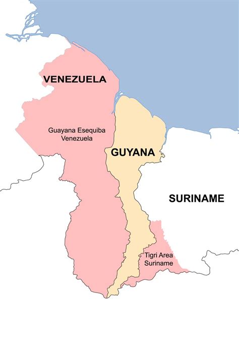 Suriname Central On Twitter We All Know The Map Of Guyana That Is