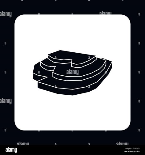 Rice Field Icon Simple Style Stock Vector Image And Art Alamy